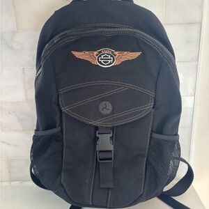 Harley-Davidson Black and Brown Backpack